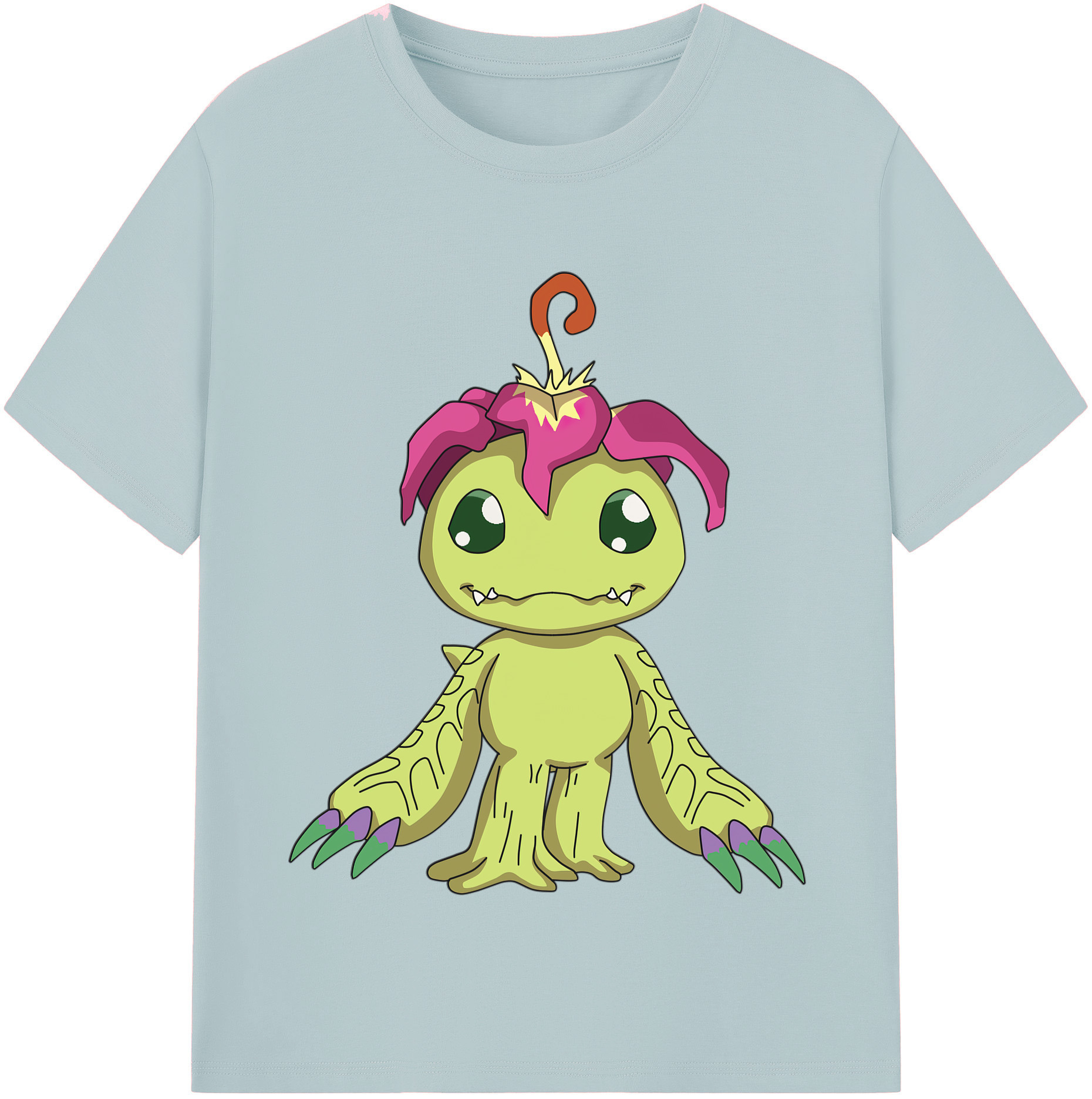 （画像用） Digimon デジタルモンスター/デジモン 綿100％半袖Tシャツ（フロントプリント）